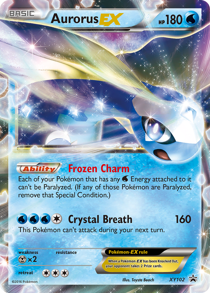 Aurorus EX (XY102) [XY: Black Star Promos] | Exor Games Bridgewater