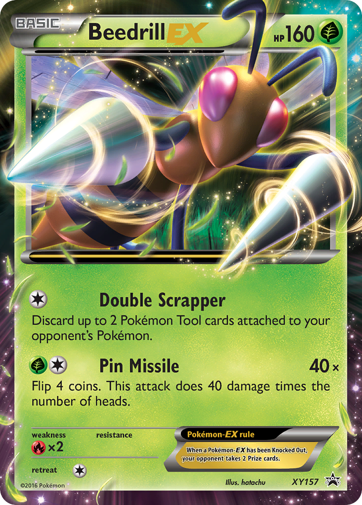 Beedrill EX (XY157) [XY: Black Star Promos] | Exor Games Bridgewater