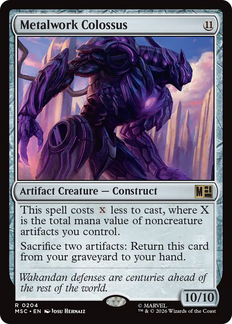 Metalwork Colossus [Marvel Super Heroes Commander] | Exor Games Bridgewater