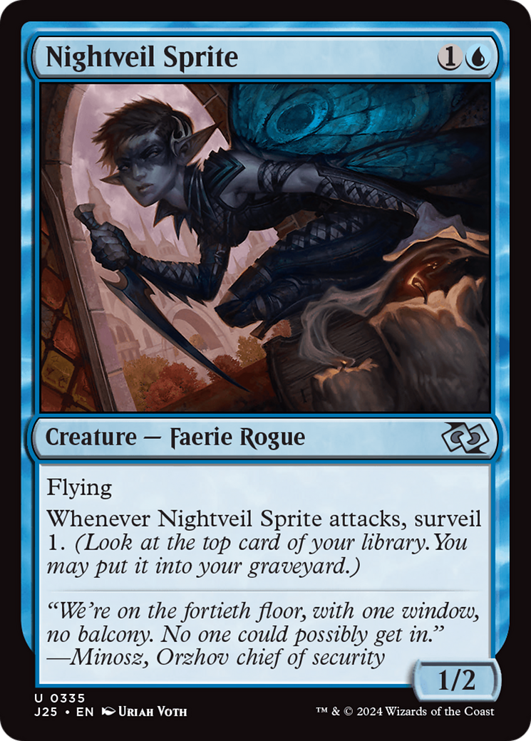 Nightveil Sprite [Foundations Jumpstart] | Exor Games Bridgewater