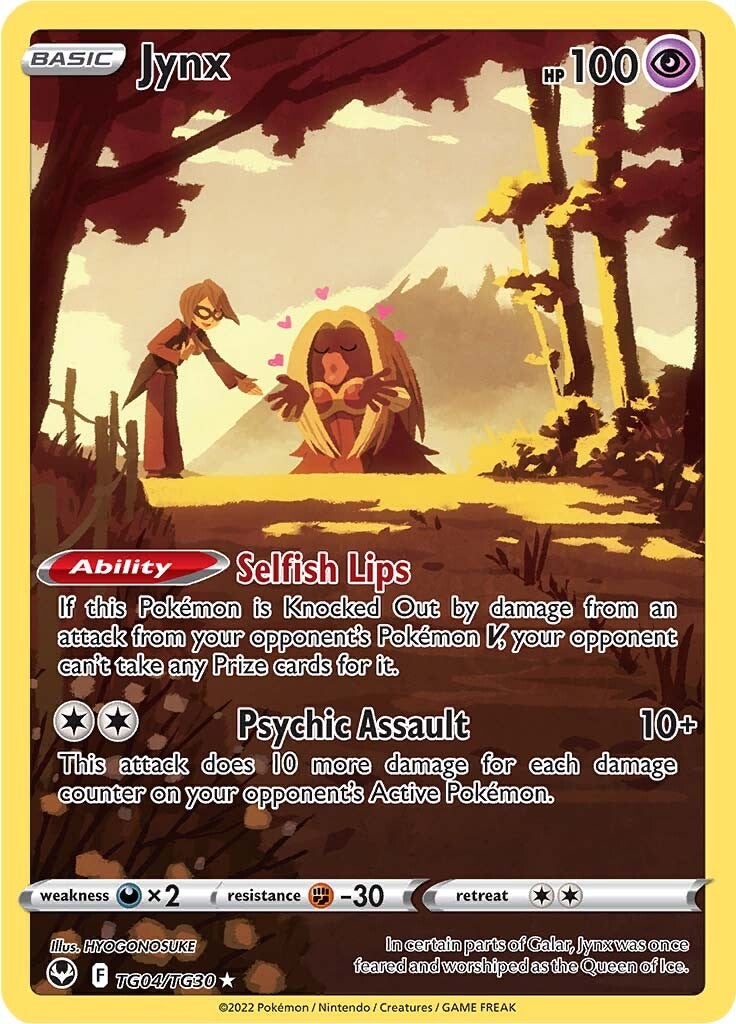 Jynx (TG04/TG30) [Sword & Shield: Silver Tempest] | Exor Games Bridgewater