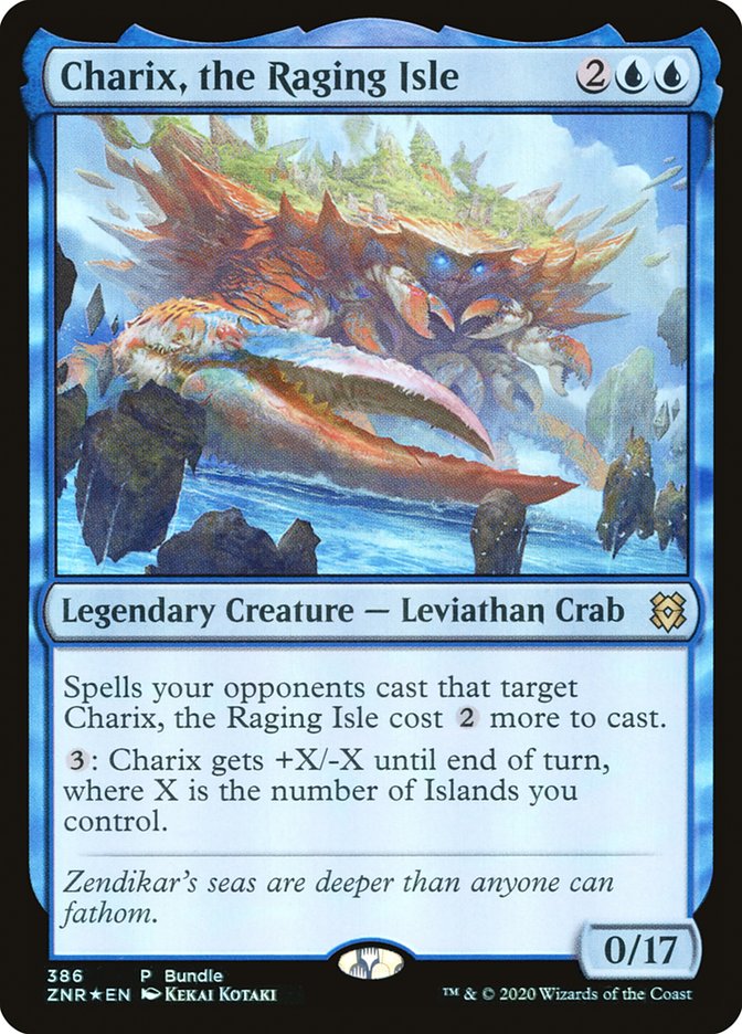 Charix, the Raging Isle (386) [Zendikar Rising Promos] | Exor Games Bridgewater