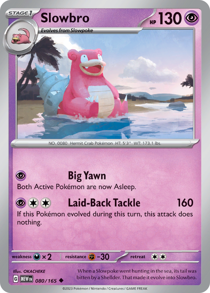 Slowbro (080/165) [Scarlet & Violet: 151] | Exor Games Bridgewater