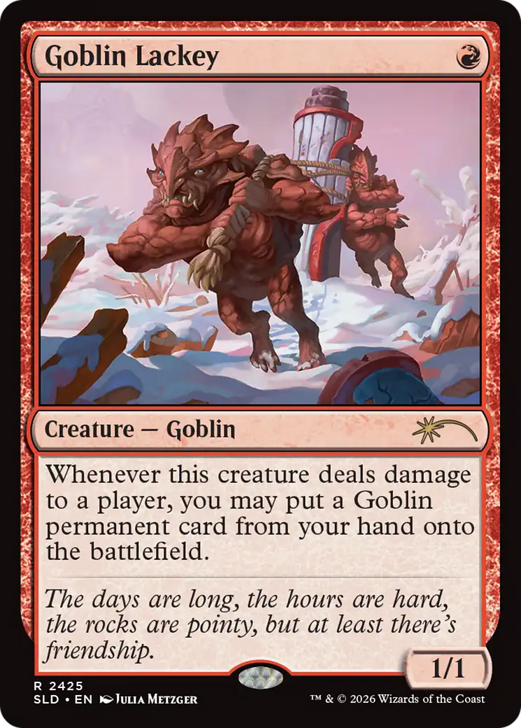 Goblin Lackey (2425) [Secret Lair Drop Series] | Exor Games Bridgewater