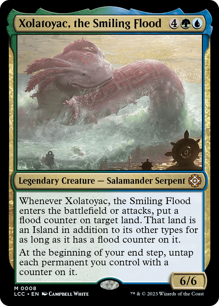 Xolatoyac, the Smiling Flood [The Lost Caverns of Ixalan Commander] | Exor Games Bridgewater