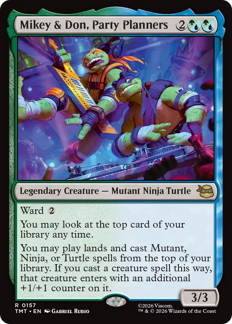 Mikey & Don, Party Planners [Teenage Mutant Ninja Turtles] | Exor Games Bridgewater
