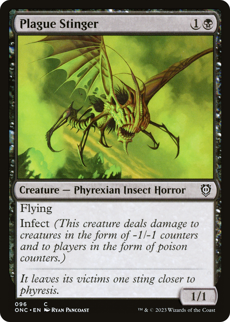 Plague Stinger [Phyrexia: All Will Be One Commander] | Exor Games Bridgewater