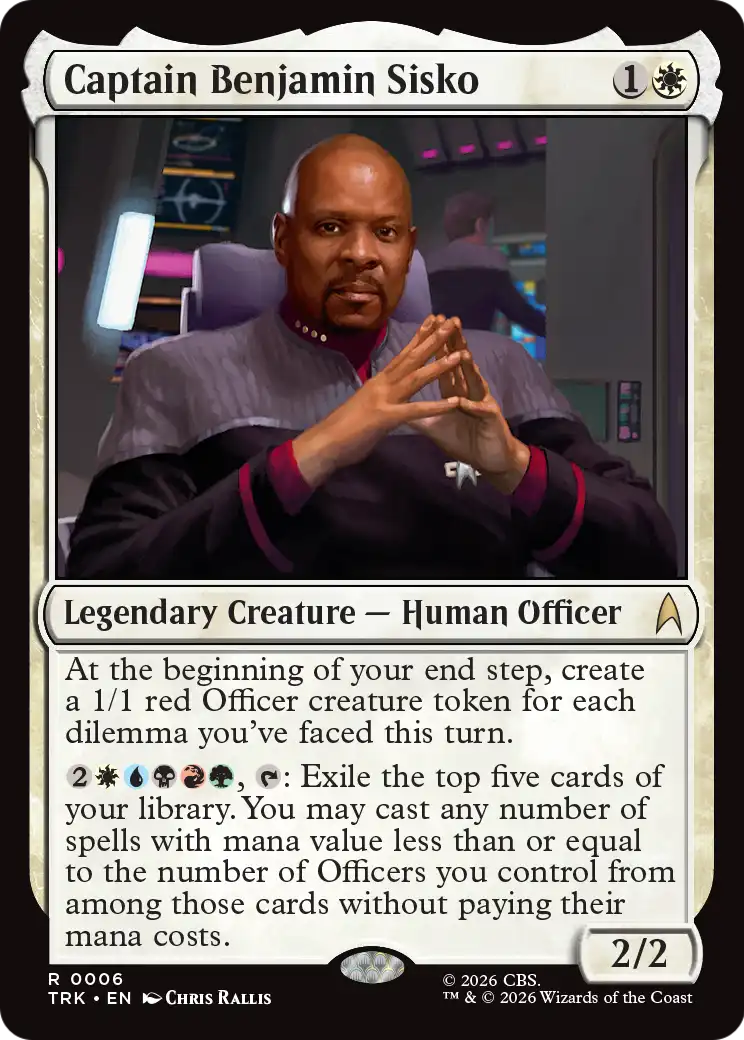 Captain Benjamin Sisko [Star Trek] | Exor Games Bridgewater
