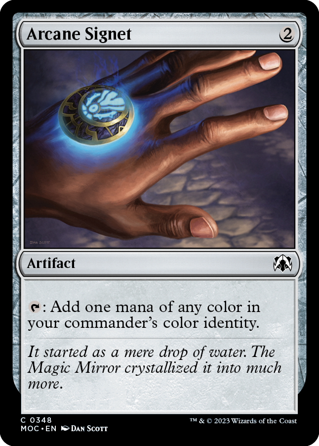 Arcane Signet [March of the Machine Commander] | Exor Games Bridgewater