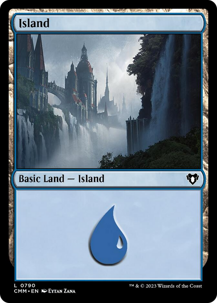 Island (790) [Commander Masters] | Exor Games Bridgewater