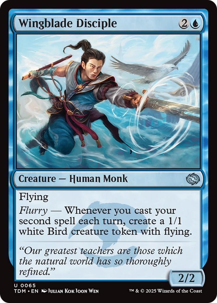Wingblade Disciple [Tarkir: Dragonstorm] | Exor Games Bridgewater
