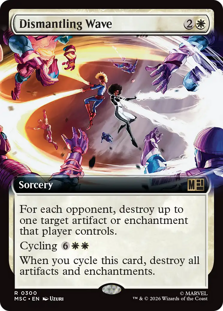 Dismantling Wave (Extended Art) [Marvel Super Heroes Commander] | Exor Games Bridgewater