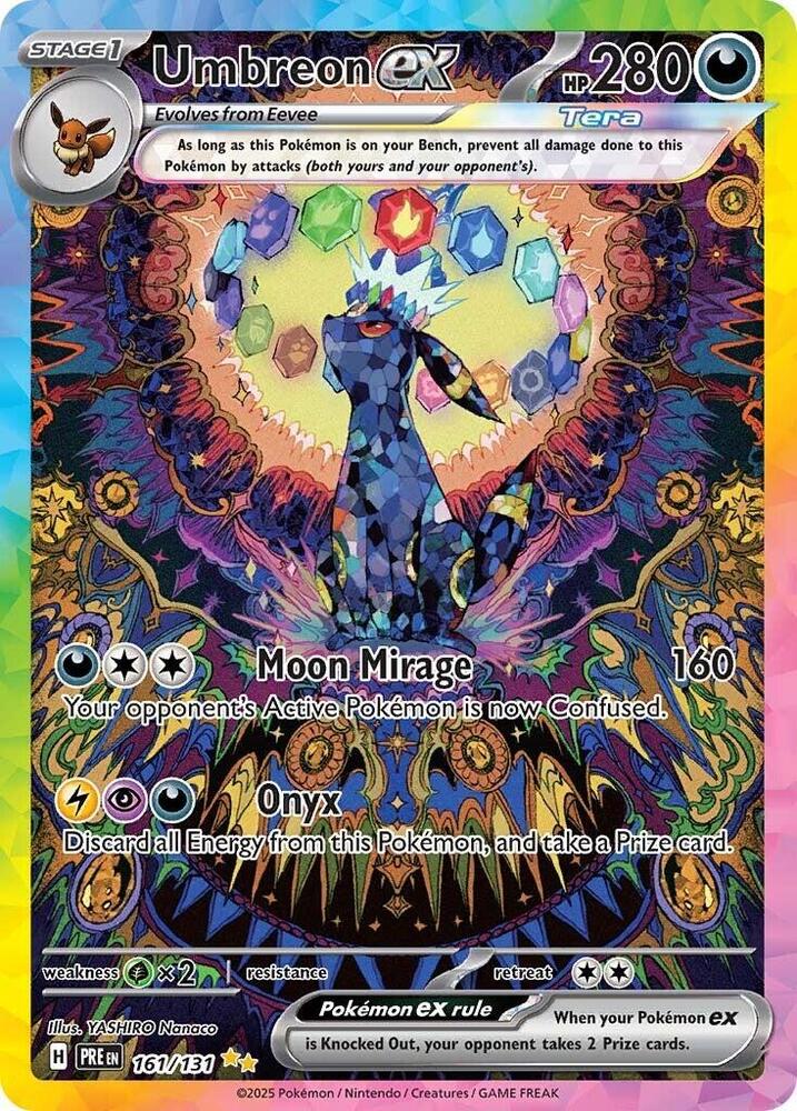 Umbreon ex (161/131) [Scarlet & Violet: Prismatic Evolutions] | Exor Games Bridgewater