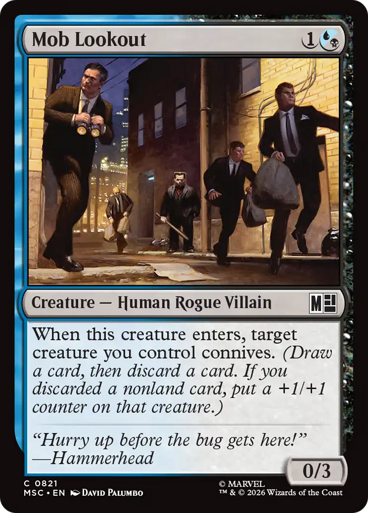 Mob Lookout [Marvel Super Heroes Commander] | Exor Games Bridgewater