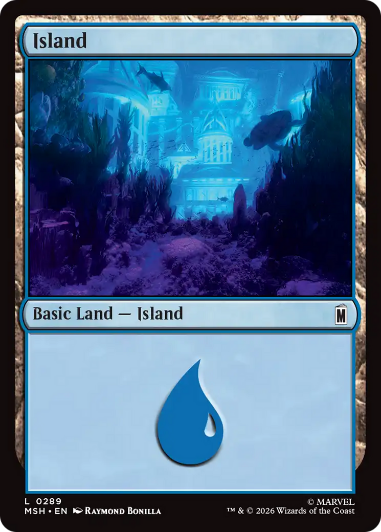 Island (0289) [Marvel Super Heroes] | Exor Games Bridgewater