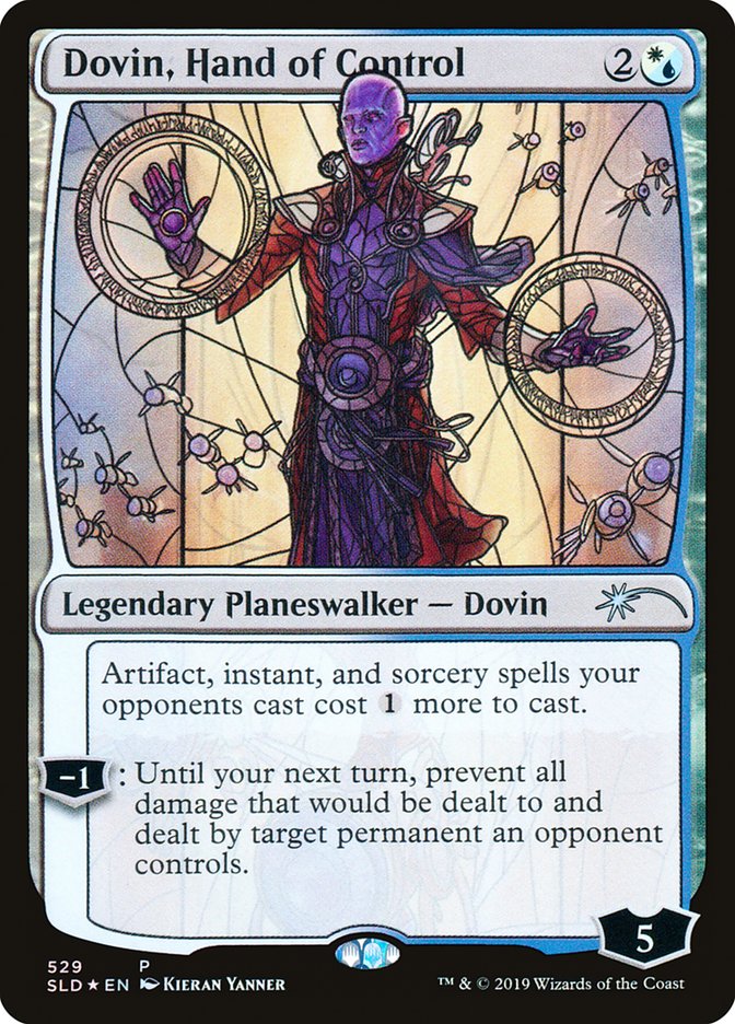 Dovin, Hand of Control (Stained Glass) [Secret Lair Drop Promos] | Exor Games Bridgewater