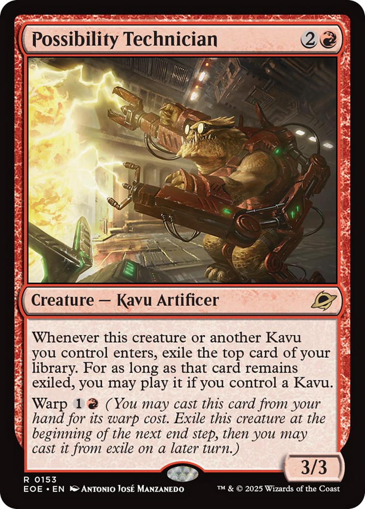 Possibility Technician [Edge of Eternities] | Exor Games Bridgewater