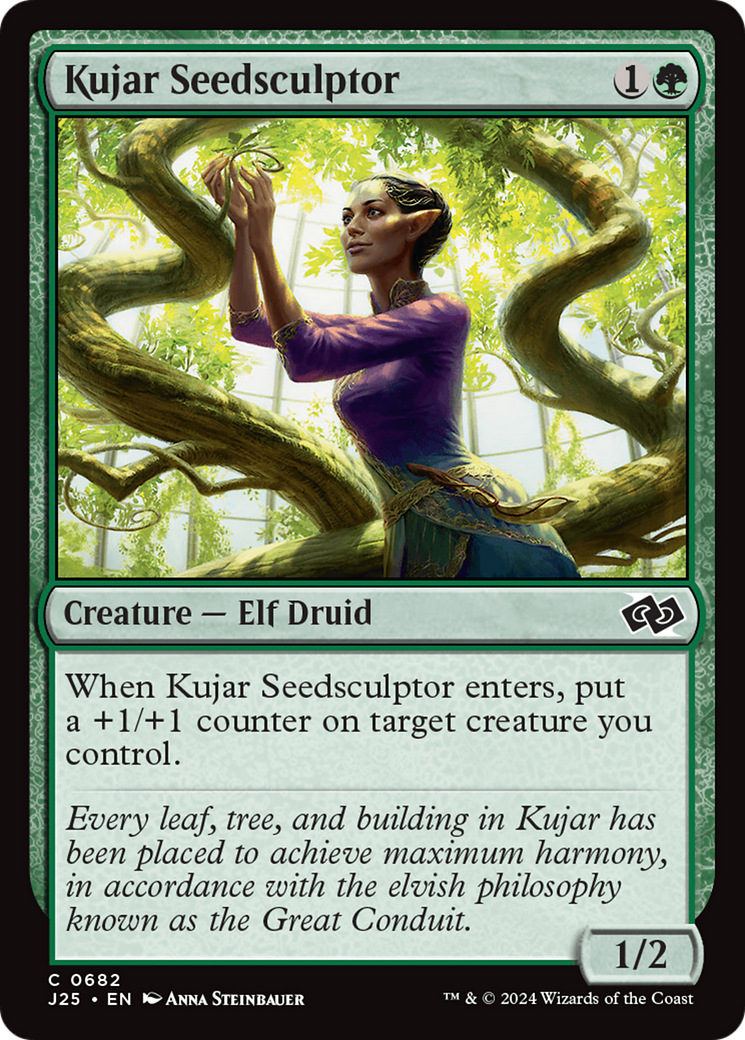 Kujar Seedsculptor [Foundations Jumpstart] | Exor Games Bridgewater