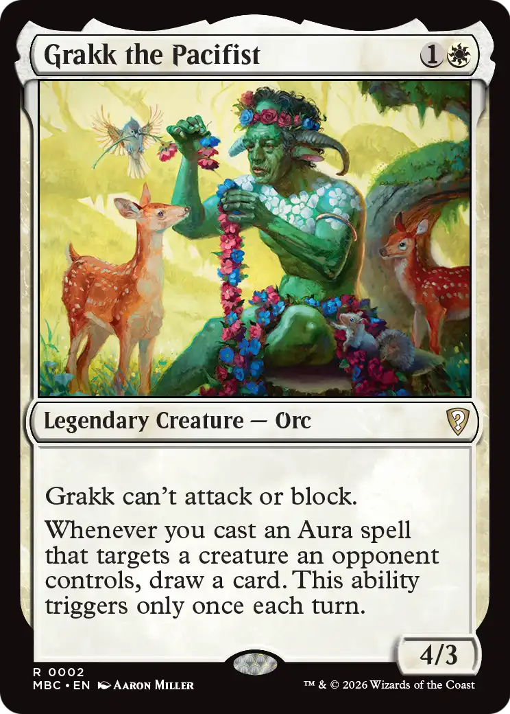 Grakk the Pacifist [Mystery Booster: Commander Edition] | Exor Games Bridgewater