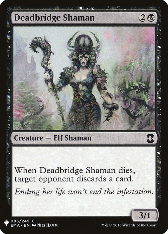 Deadbridge Shaman [Mystery Booster] | Exor Games Bridgewater