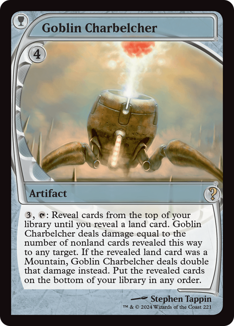 Goblin Charbelcher (Future Sight) [Mystery Booster 2] | Exor Games Bridgewater