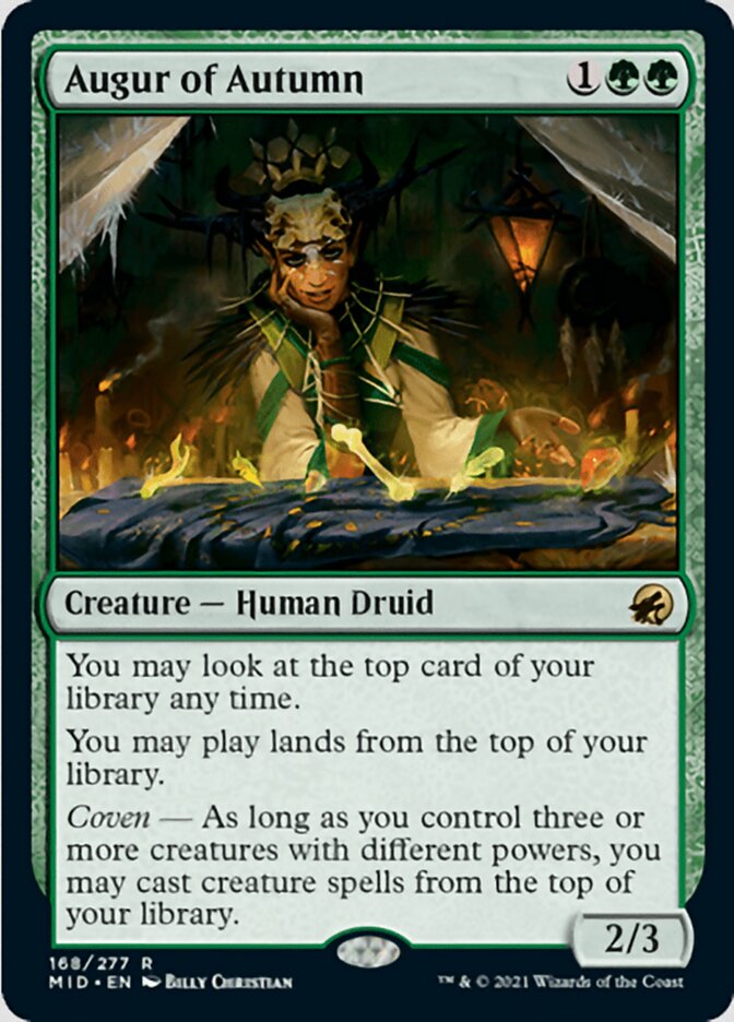 Augur of Autumn [Innistrad: Midnight Hunt] | Exor Games Bridgewater