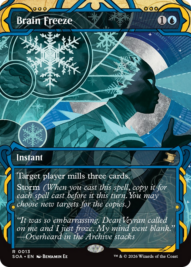 Brain Freeze [Secrets of Strixhaven: Mystical Archive] | Exor Games Bridgewater