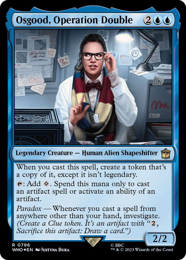 Osgood, Operation Double (Surge Foil) [Doctor Who] | Exor Games Bridgewater