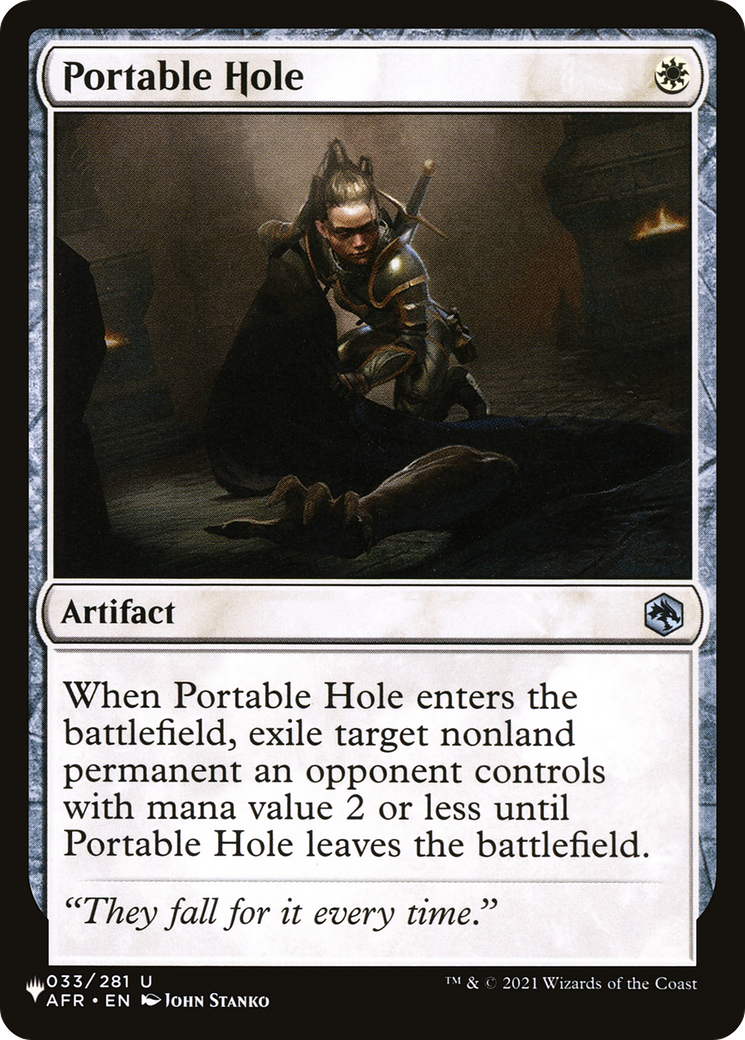 Portable Hole [The List Reprints] | Exor Games Bridgewater