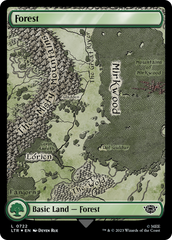 Forest (0722) (Surge Foil) [The Lord of the Rings: Tales of Middle-Earth] | Exor Games Bridgewater