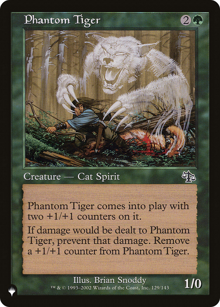 Phantom Tiger [The List] | Exor Games Bridgewater