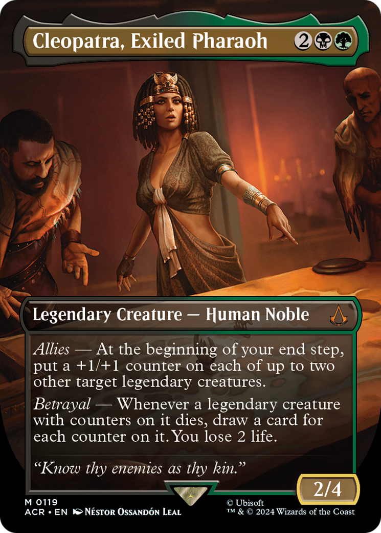 Cleopatra, Exiled Pharaoh (Borderless) [Assassin's Creed] | Exor Games Bridgewater