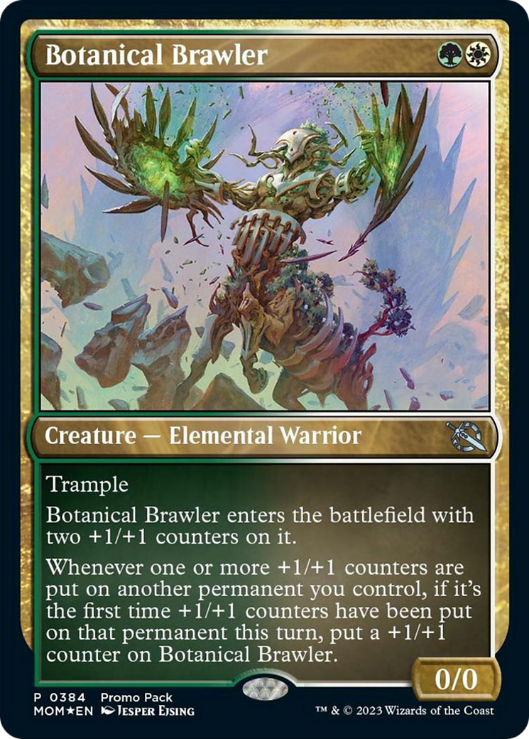 Botanical Brawler (Promo Pack) [March of the Machine Promos] | Exor Games Bridgewater