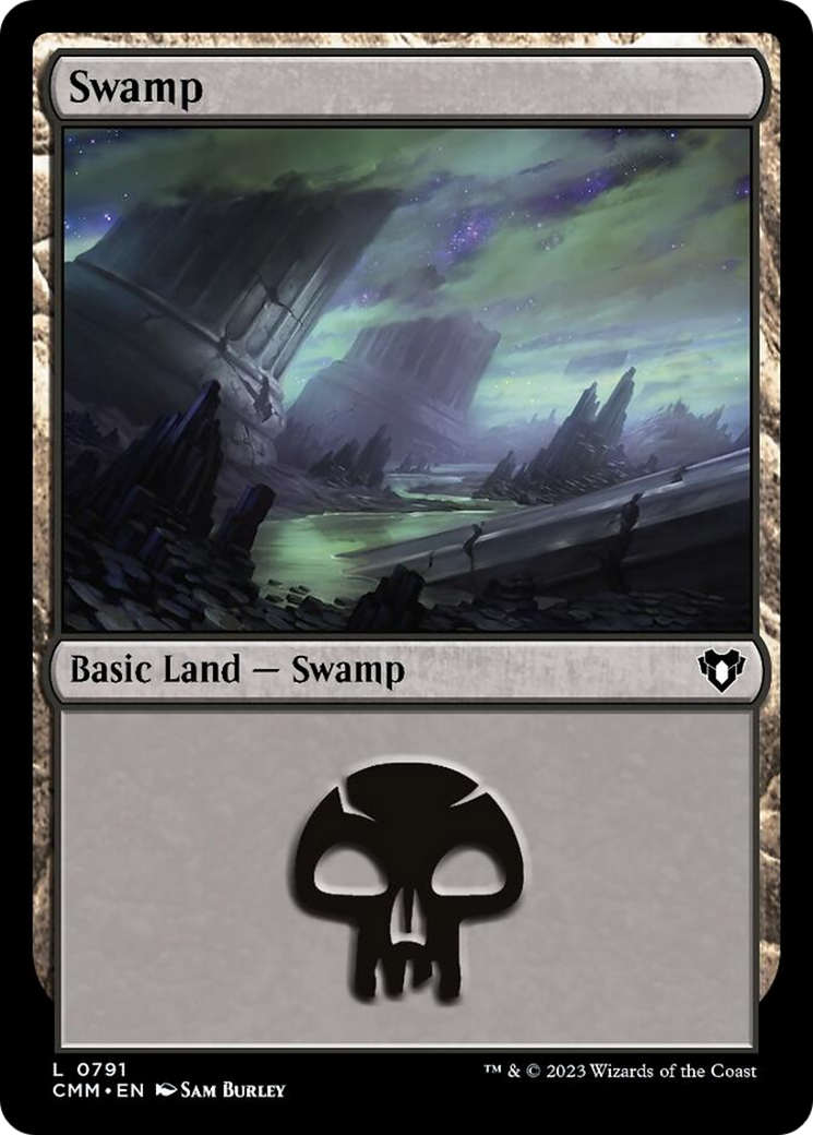 Swamp (791) [Commander Masters] | Exor Games Bridgewater