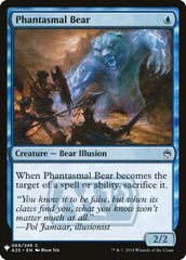 Phantasmal Bear [Mystery Booster] | Exor Games Bridgewater