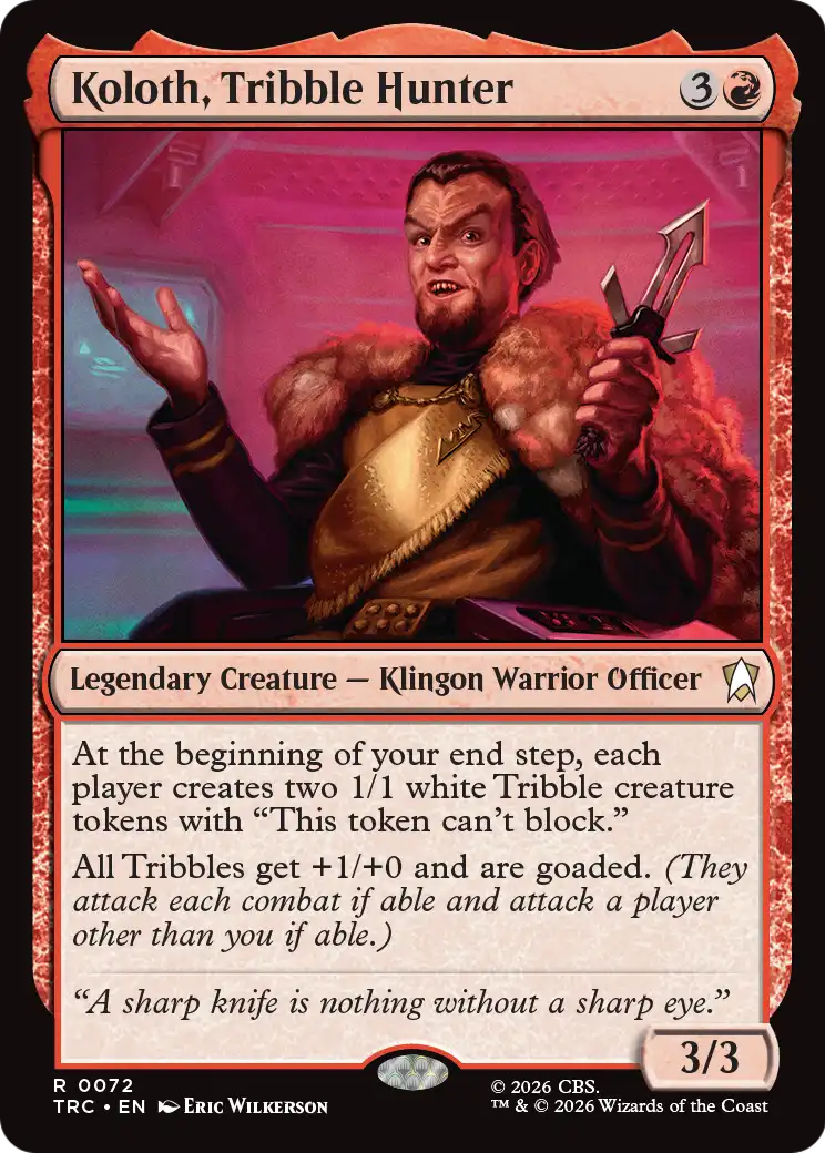 Koloth, Tribble Hunter [Star Trek] | Exor Games Bridgewater