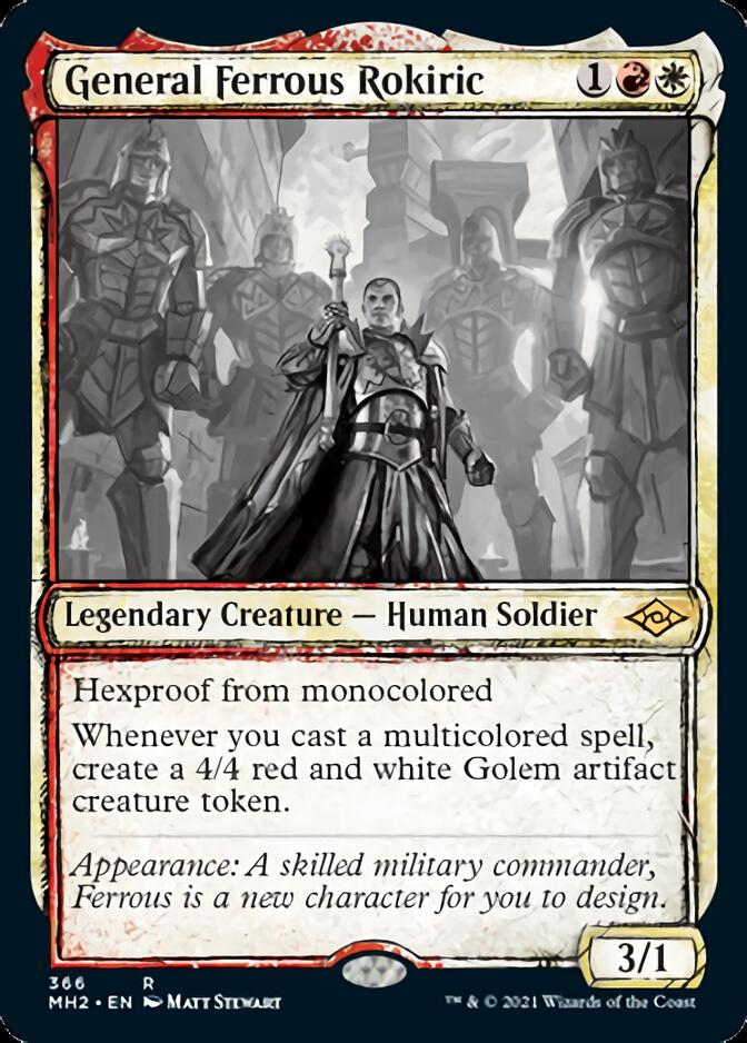 General Ferrous Rokiric (Sketch) [Modern Horizons 2] | Exor Games Bridgewater