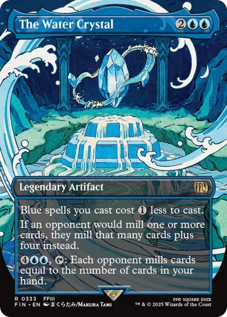 The Water Crystal (Borderless) [FINAL FANTASY] | Exor Games Bridgewater