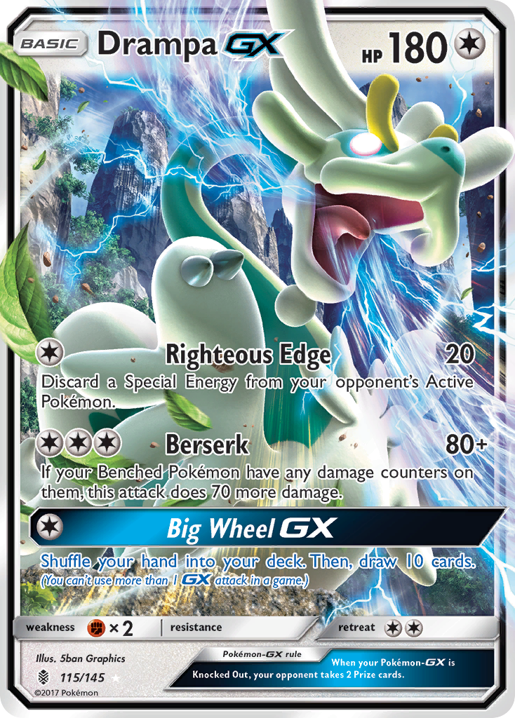 Drampa GX (115/145) [Sun & Moon: Guardians Rising] | Exor Games Bridgewater