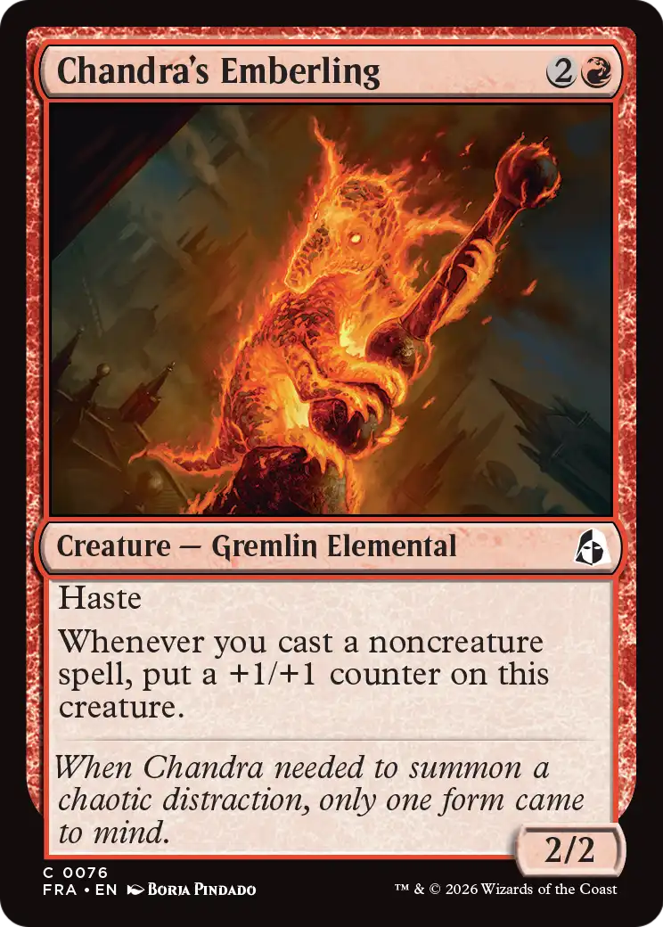Chandra's Emberling [Reality Fracture] | Exor Games Bridgewater