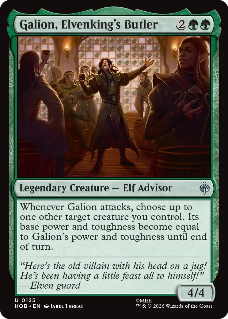 Galion, Elvenking's Butler [The Hobbit] | Exor Games Bridgewater