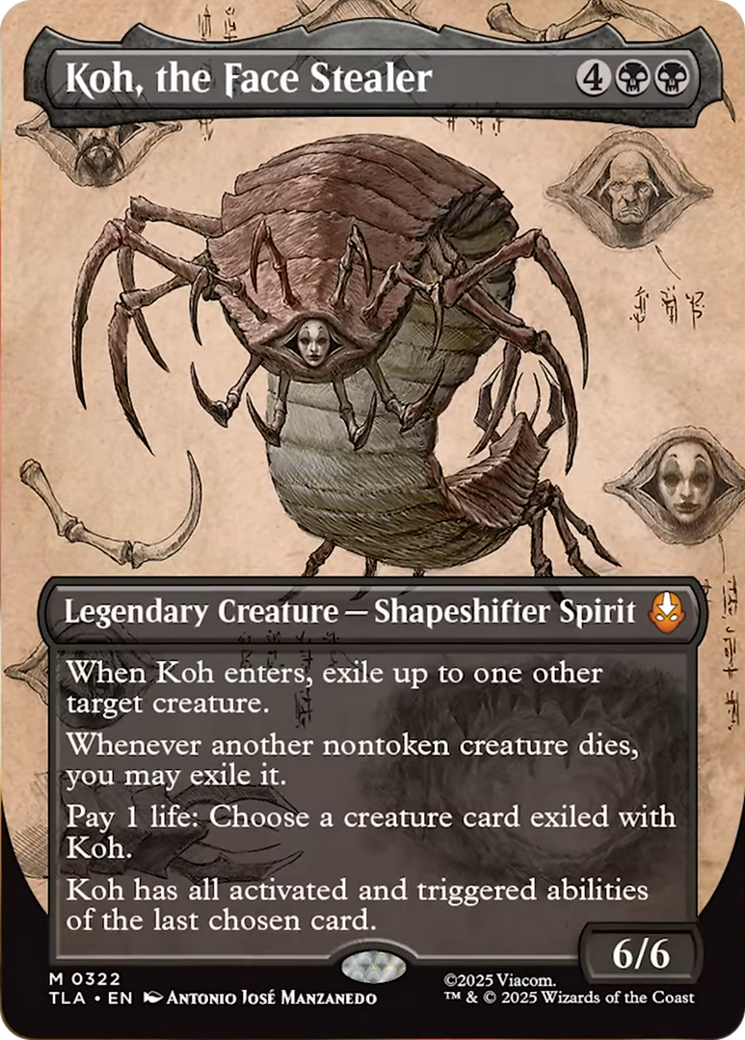 Koh, the Face Stealer (Borderless) [Avatar: The Last Airbender] | Exor Games Bridgewater