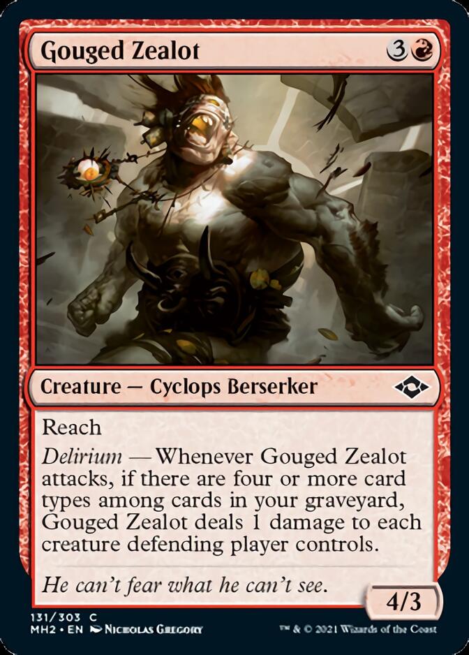 Gouged Zealot [Modern Horizons 2] | Exor Games Bridgewater