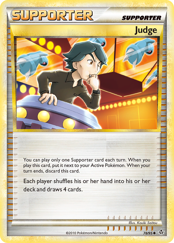 Judge (78/95) [HeartGold & SoulSilver: Unleashed] | Exor Games Bridgewater