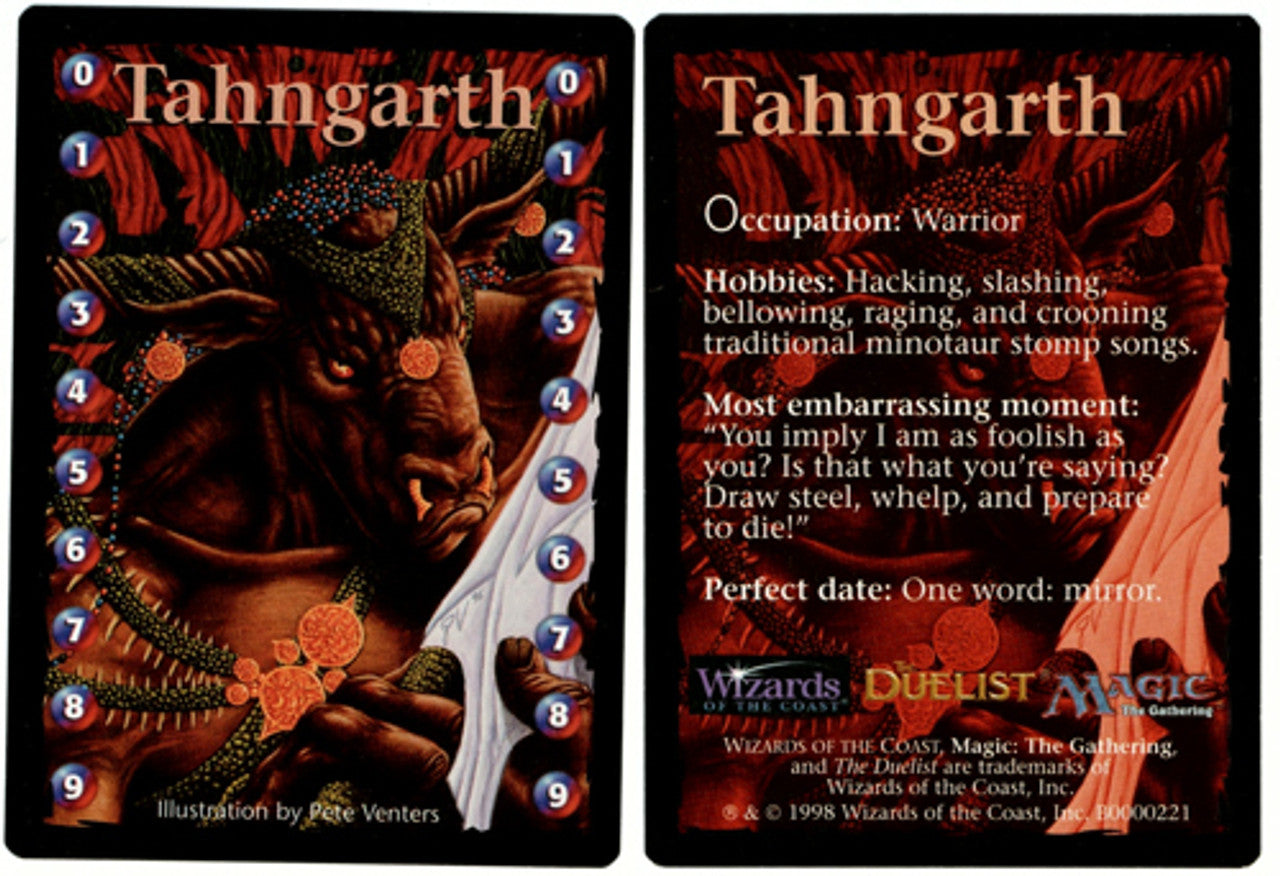 Tahngarth Life Counter Token [Media Promos] | Exor Games Bridgewater
