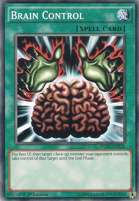 Brain Control [YGLD-ENA26] Common | Exor Games Bridgewater