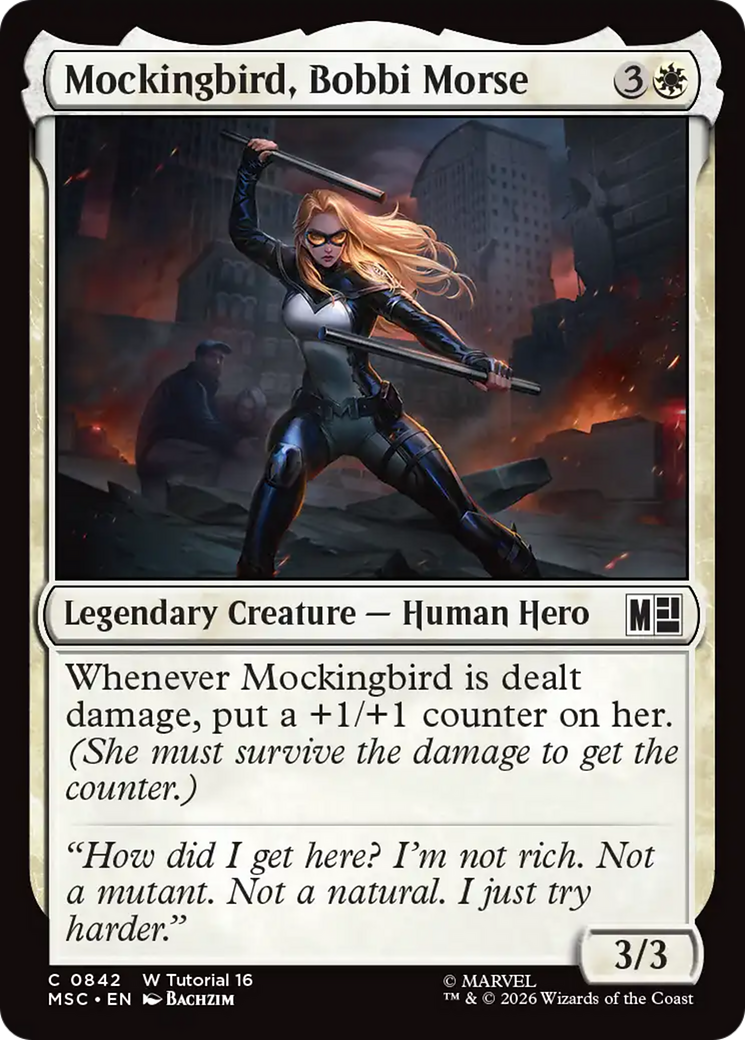 Mockingbird, Bobbi Morse (0842) [Marvel Super Heroes Commander] | Exor Games Bridgewater