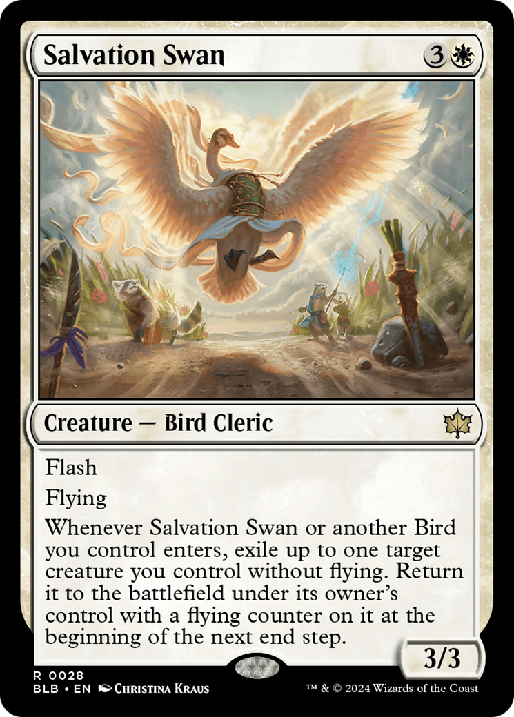 Salvation Swan [Bloomburrow] | Exor Games Bridgewater