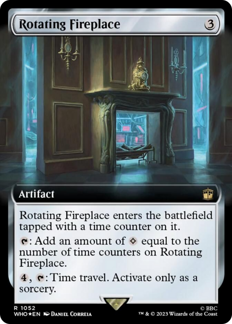 Rotating Fireplace (Extended Art) (Surge Foil) [Doctor Who] | Exor Games Bridgewater