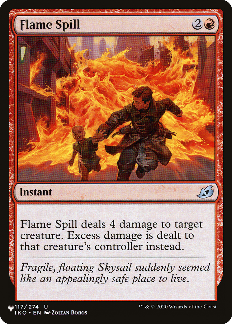 Flame Spill [The List] | Exor Games Bridgewater